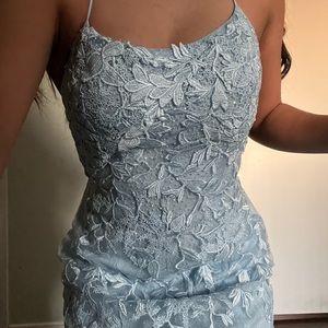 Gorgeous Blue Prom Dress
